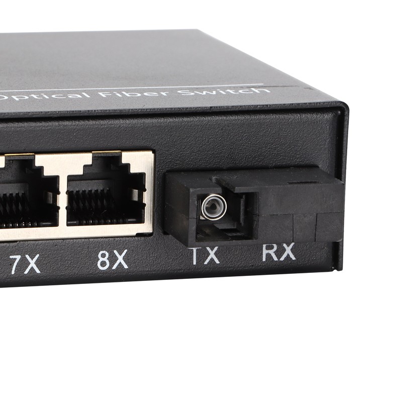 Ethernet Media Converter Dual Interface RJ45 10 / 100 /