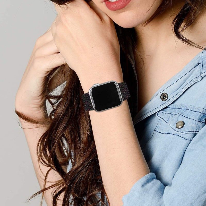 Compatible Braided Solo Loop Braided Band Breathable Sport Band