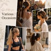 12 Pcs Satin Scrunchies for Women, No‑Damage Frizz‑Free Hair Ties