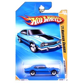 Hot Wheels 2010 New Models 1971 Ford Maverick Grabber Blue