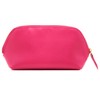 Londo Genuine Leather Makeup Bag Cosmetic Pouch Travel Organizer Toiletry
