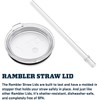 YETI Rambler Straw Cup, White, 42 oz (1242 ml)