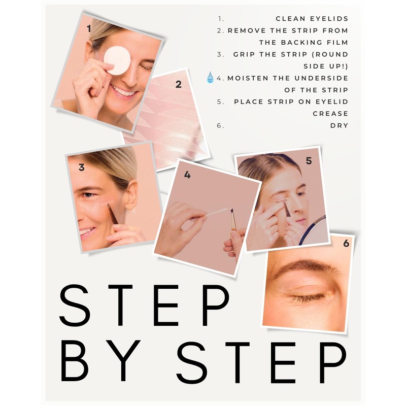 BOTÉ Eye Lift Strips for hooded eyes 144L I Invisible