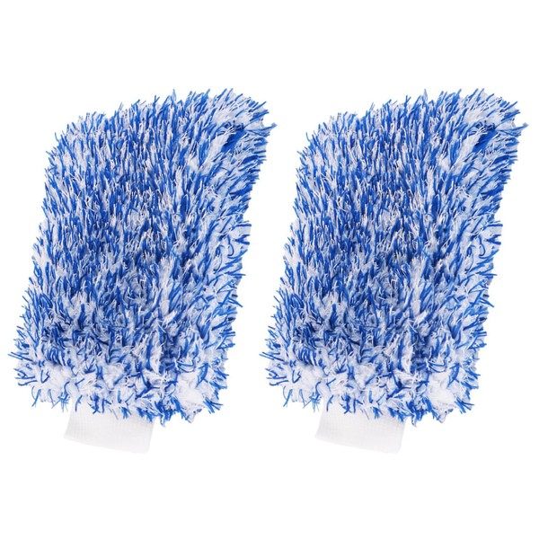 FIBOUND Pack of 2 Microfibre Car Wash Mitt, Car Wash