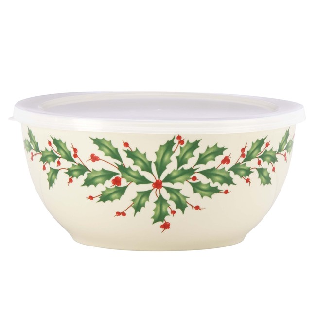 Lenox Holiday Serve and Store Bowl With Lid