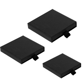 Nazeauf Jewellery Gift Box - 3pcs Cardboard Jewellery Boxes - Small Bracelet Box with Foam Inserts,earrings Display(6 * 6+8 * 8+10 * 10cm)