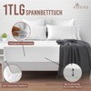 Pizuna 400 Thread Count Cotton Fitted Sheet 80 x 200