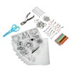 Heat Shrink Plastic Sheet Kit Multipurpose DIY Shrink Art Kit