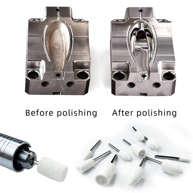 PHYHOO Buffing Wheel Polishing Bits for Dremel Tool Accessories Aluminum