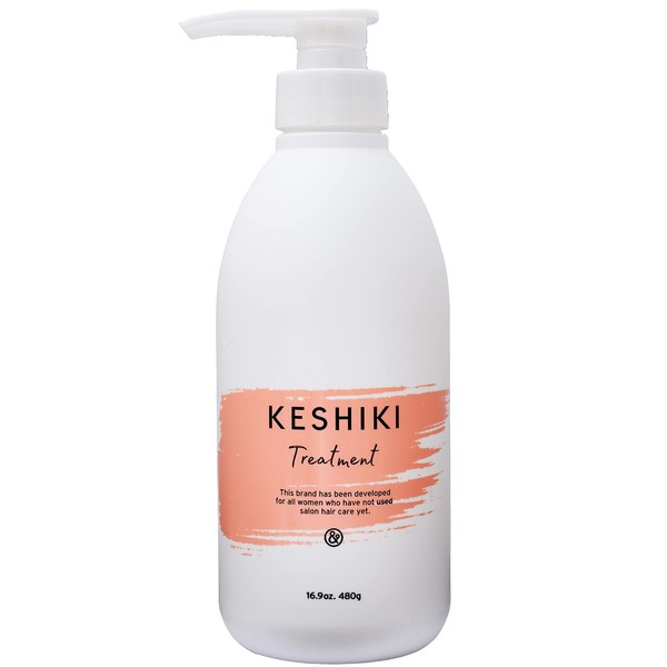 KESHIKI Keshiki Treatment "Introduction to Salon Shampoo" 16.9 oz (480 g) (Beauty Salon / Hair Treatment/Conditioner/Serum/Naturally Derived Ingredients)
