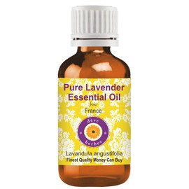 Deve Herbes Pure Lavender Essential Oil (Lavandula angustifolia) (Made in France) Steam Distilled 2ml (0.06 oz)