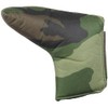 Azlov Headcover Style Putter Cover Pin Type Camouflage Green 25