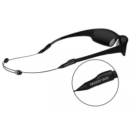 CABLZ 14" Adjustable Black Mossy Oak® Bottomland® Zipz Adjustable Eyewear Straps