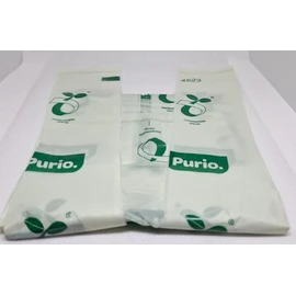 Purio Compostable Caddy Liners - 2 rolls of 20 bags. 15 litre capacity per bag
