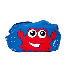 BE POSITIVE Flotadores para Niños Alberca Diversión y Seguridad - Diseños Divertidos y Coloridos (Cangrejo)