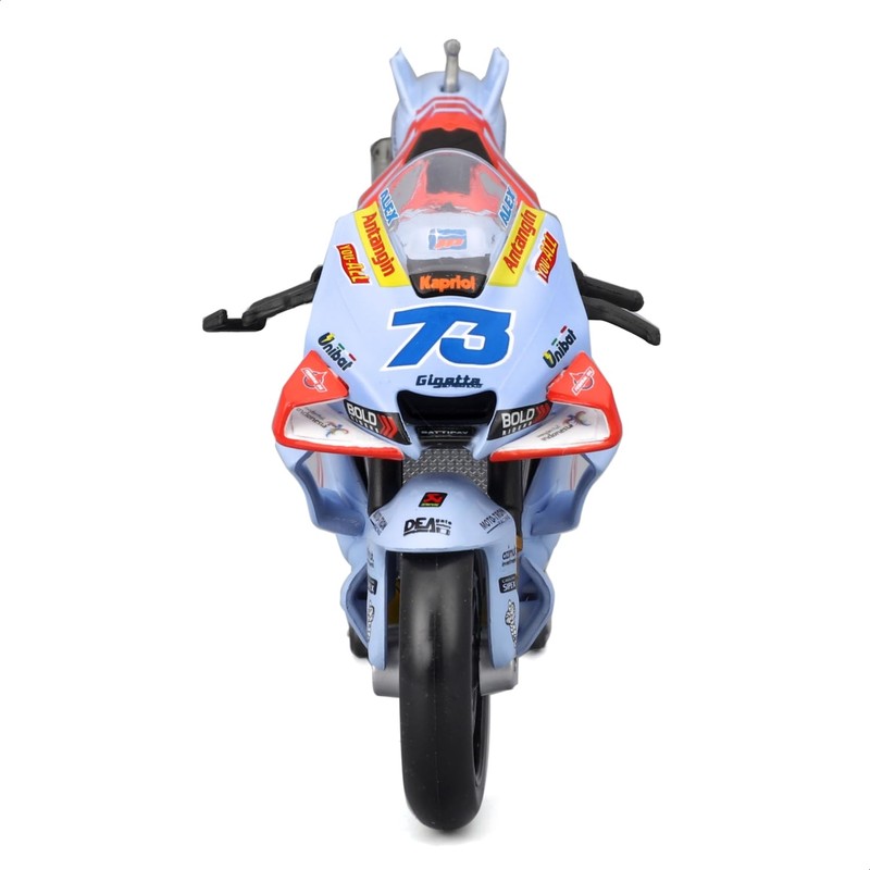 Maisto 36399#73 1/18 2024 Gracini Racing Ducati Desmosedice #73 Alex