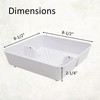Leyso Floor Sink Commercial Drain Cover Strainer ABS Plastic Drop-in