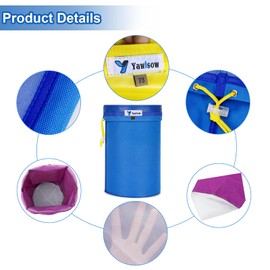 Yawlsow Filter Bags, Filter Strainer with Storage Bag (1 Gollon 5 Bags)