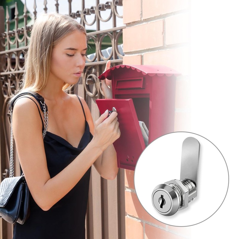Cabinet Locks with Key,Durable Locker Locks with Key,Post Box Cam