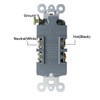 2 Gang Power Outlet with 2 HDTV Port Wall Plate