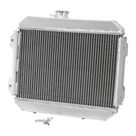 GTGMOTO 3 ROW Aluminum Radiator for Toyota Corolla KE30 KE35 KE38 KE55 KE70 1974-1985 MT;Radiator Processing: Aluminum Brazed