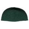 Kufi - Dark Green One-Size Turkish-Made Moslem Islamic Hat Taqiya Takke Skull Cap