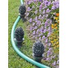 Liberty Garden 615 Decorative Pine Cone Garden Hose Guide -