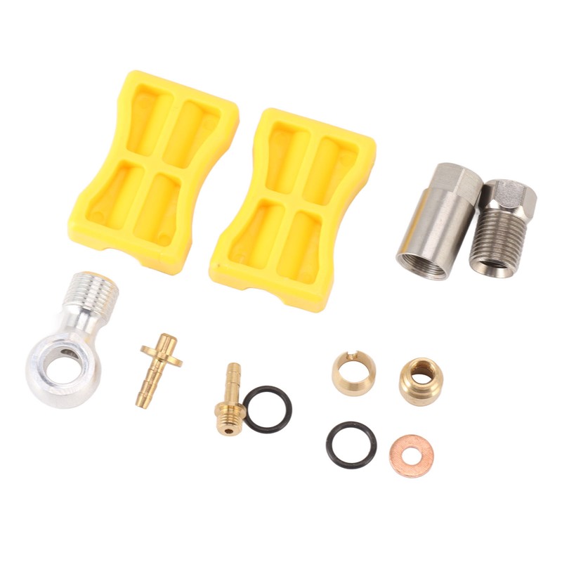 Bike Brake Hose Connector Reusable Olive Connecting Insert Hydraulic Connector
