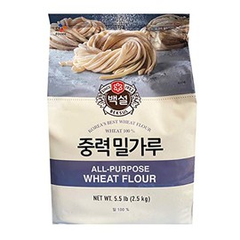 Beksul Korea's Best 100% Wheat All-Purpose Flour 백설 중력분 (5.5 lb)