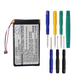 Cameron Sino 1200mAh Battery for Garmin Nulink 2340, Nulink 2390 with 7/pcs Toolskits Navigator