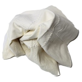 fiXte Small Natural Chamois Leather Car Van Vehicle Cleaning Polishing Shammy Stitched Soft Touch 30cm x 30cm