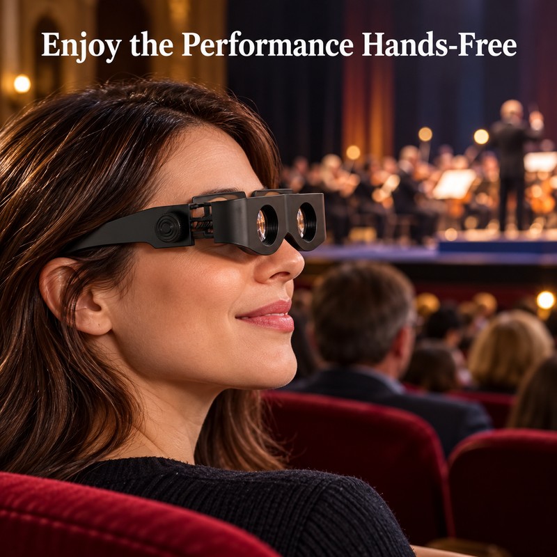 Adjustable Focus Binocular Glasses for Fishing & Distance Viewing –