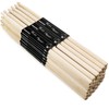 20 Pairs Drum Sticks Maple Drumsticks Oval Tip Drum Sticks