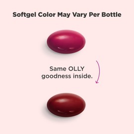 OLLY Ultra Women's Multi Softgels, Overall Health and Immune Support, Omega-3s, Iron, Vitamins A, D, C, E, B12, Daily Multivitamin, 30 Day Supply - 60 Count