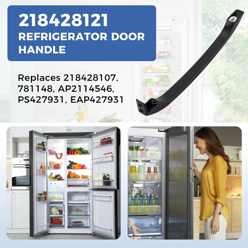 AMI PARTS 218428121 Door Handles for Refrigerator Replace 5304486361,5304504510, 242059506，5304504509,