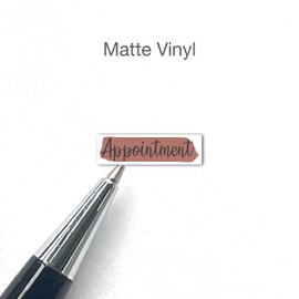 Appointment Planner Stickers / 36 Vinyl Stickers (1”) / Highlighted Text Script/Health Doctor Meeting/Essential Productivity Life Planner Stickers/Bullet Bujo Journal/ToDo To Do Appointments