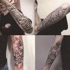 Striking Herbal Juice Tattoo Stickers - Waterproof, Smudge-Proof, Non-Reflective, Long-Lasting,