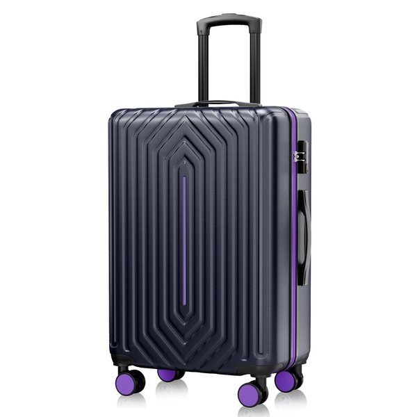 SunnyTour 28 inch Luggage Hardside Lightweight Suitcase with Spinner Wheels