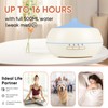 HAPPTWS 500ML Essential Oil Diffuser - BPA Free Ultrasonic Aromatherapy