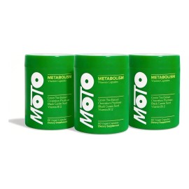 3pc Cps Moto Acelera Metabolismo Limpieza Y Quema Grasa Sin Sabor