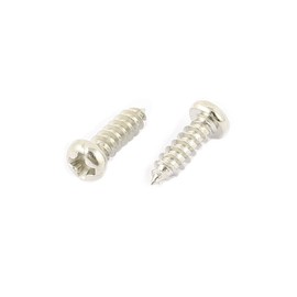 sourcingmap 50pcs M3 x 10mm Stainless Steel Cross pan Head Self Tapping Screws Bolts