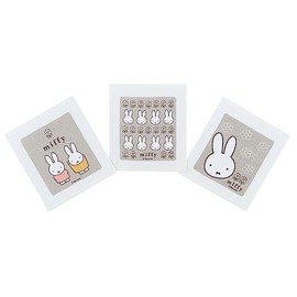 Skater (Skater) Napkin Towel, 3-Piece Set, Miffy OAC1T-A