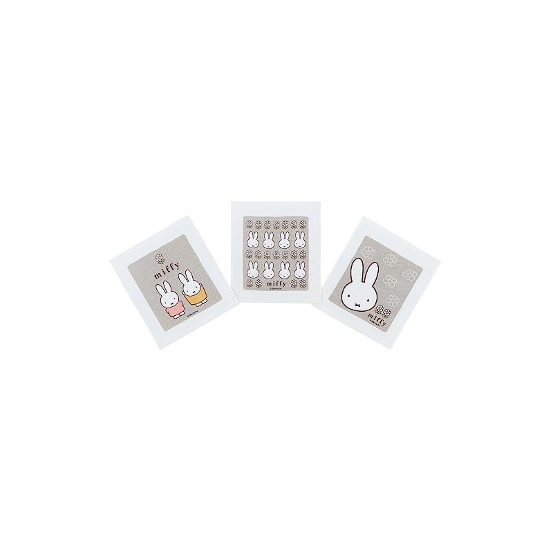Skater (Skater) Napkin Towel, 3-Piece Set, Miffy OAC1T-A