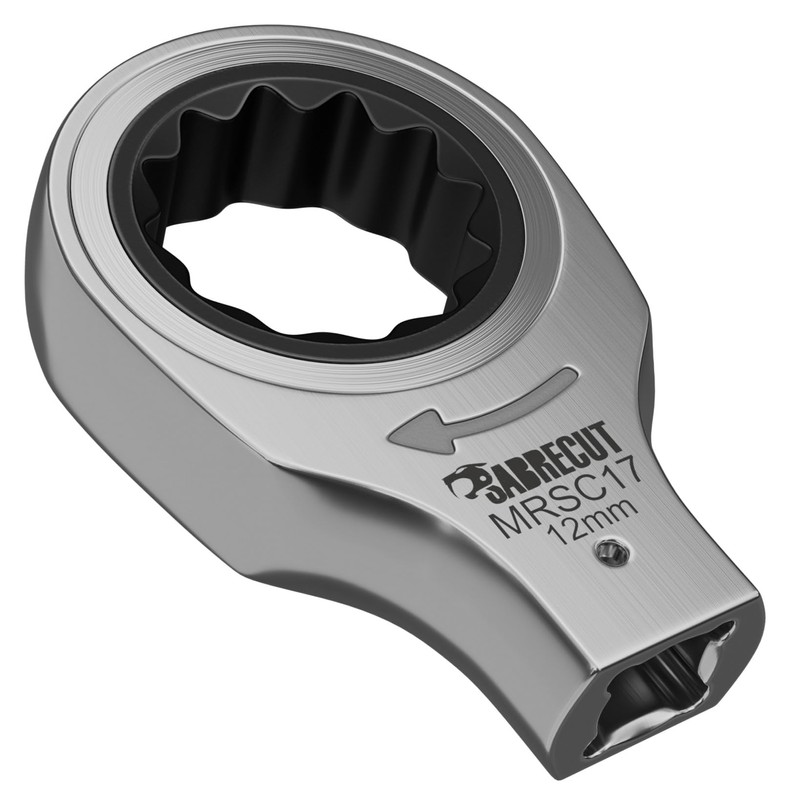 SabreCut 1 x MRSC17 12mm Dual Sided Ratcheting Wrench 1/4"