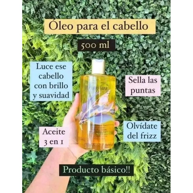 Óleo Jumbo Tratamiento Capilar 3 En 1 Terramar