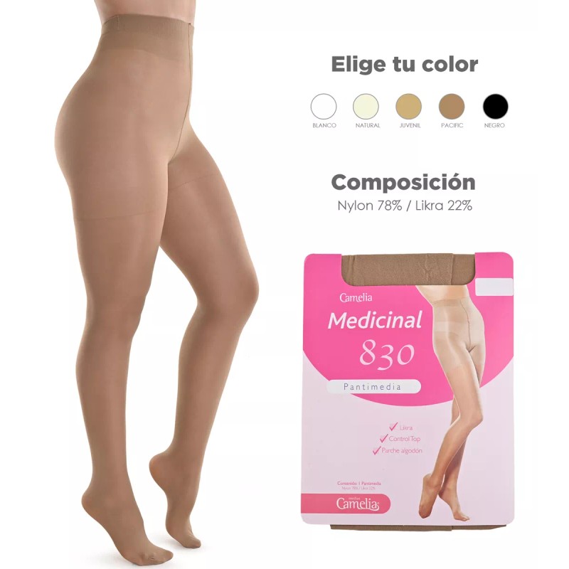 Pantimeda Mediana Compresion 15-20 Mmhg