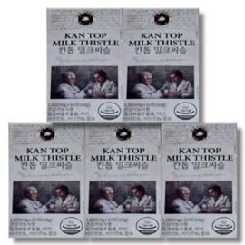 True Formula [보리담다] 트루포뮬러 칸톱 밀크씨슬 1000mg x 60정 5박스