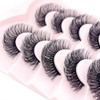 OCHILIMA Russian Strip Eyelashes, Natural Look Eye Lashes, False Lashes,
