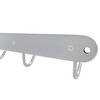 INTIRILIFE Stainless steel coat rack Modell C - 3 Hooks