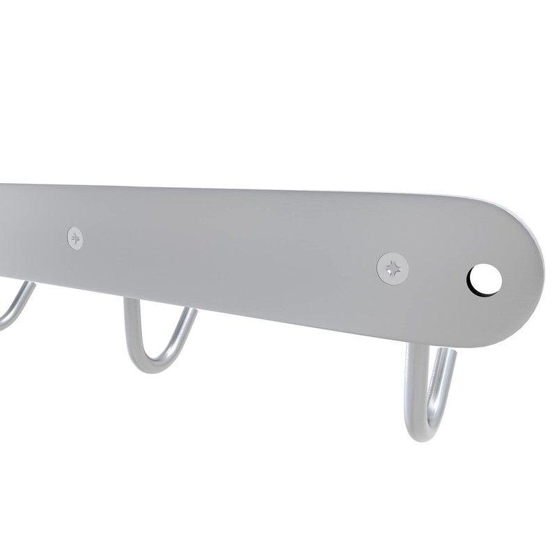 INTIRILIFE Stainless steel coat rack Modell C - 3 Hooks